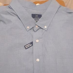 George wrinkle resistant dress shirt